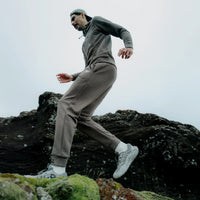 Café du Cycliste Louisa Men's Track Pants Laufhose Carob