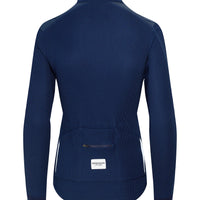 Café du Cycliste Leonie Women's Insulated Cycling Jacked Winter Fahrradjacke Navy
