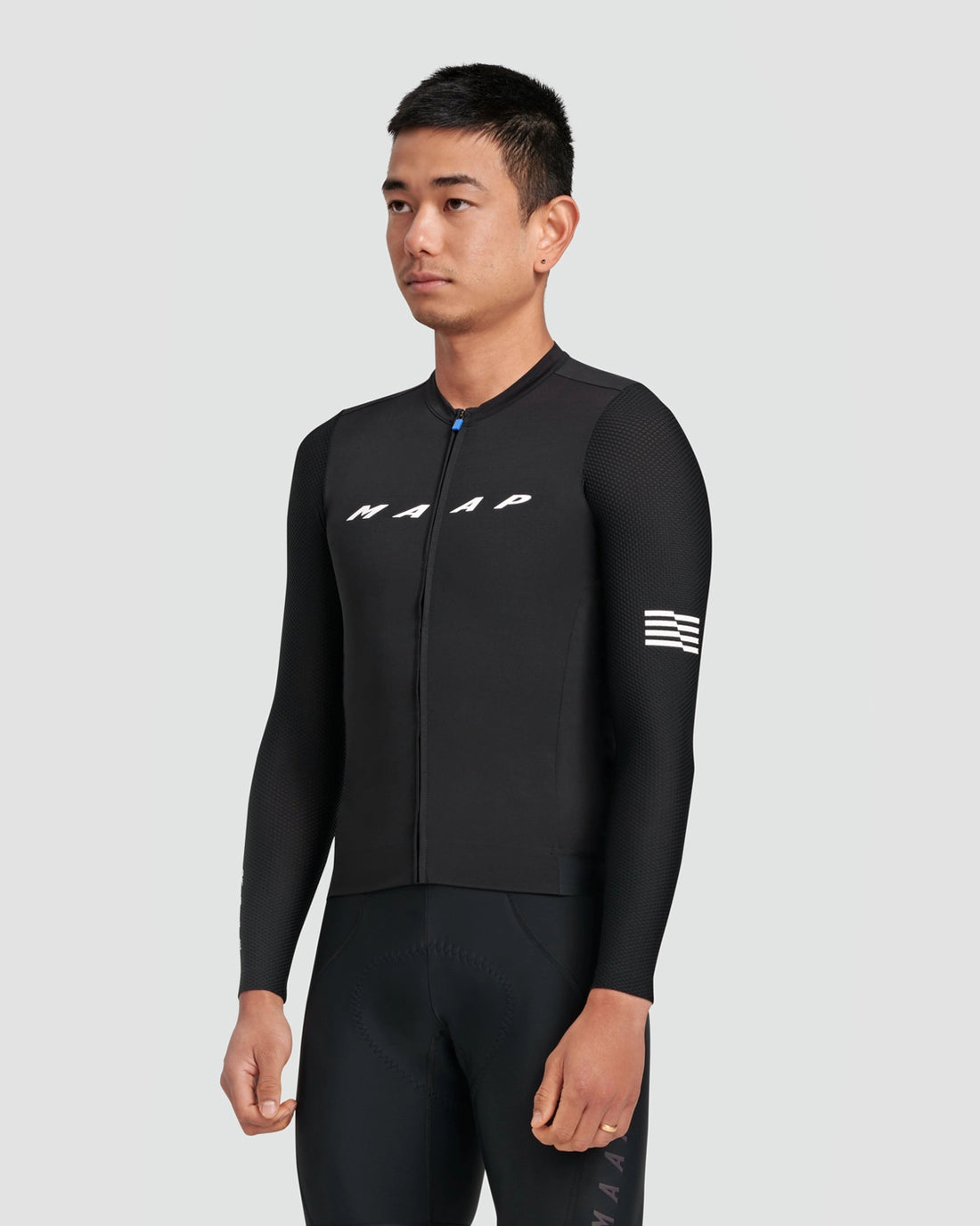 Maap Men's Evade Pro Base LS Jersey 2.0 Radtrikot langarm Black
