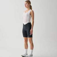 Salopette corta da donna Maap Team Bib Evo nera/nera