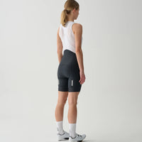 Salopette corta da donna Maap Team Bib Evo nera/nera