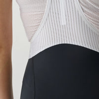 Salopette corta da donna Maap Team Bib Evo nera/nera