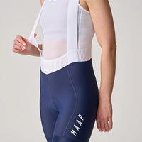 Maap Women’s Short Team Bib Evo Radhose Navy/White