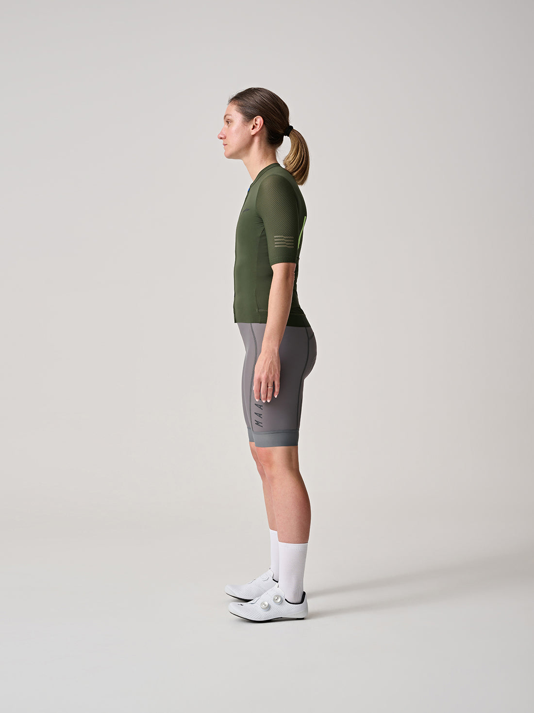 Maap Evade Pro Base Women's Jersey 2.0 Radtrikot Bronze Green