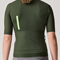 Maap Evade Pro Base Women's Jersey 2.0 Radtrikot Bronze Green