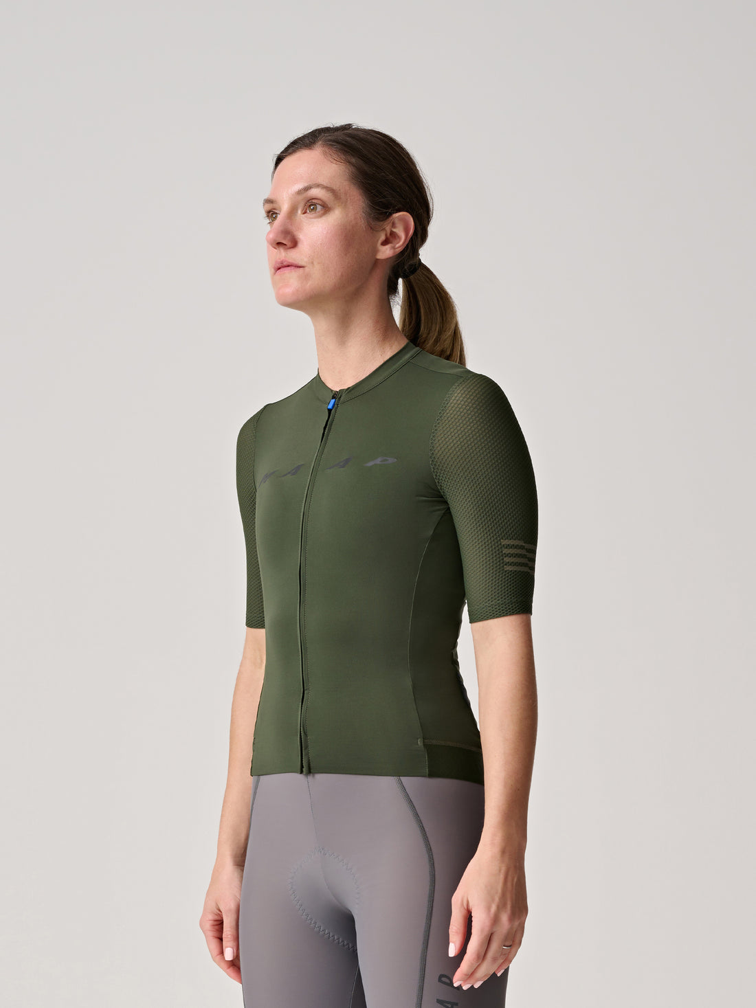 Maap Evade Pro Base Women's Jersey 2.0 Radtrikot Bronze Green