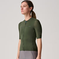 Maap Evade Pro Base Women's Jersey 2.0 Radtrikot Bronze Green