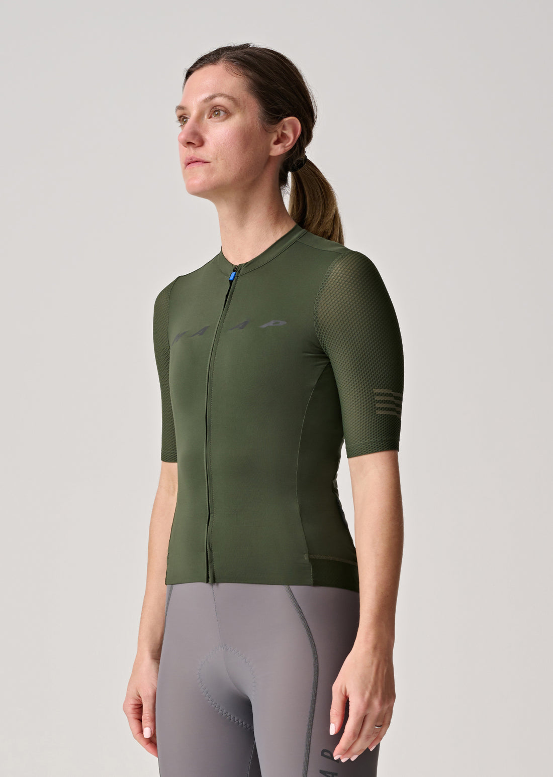 Maap Evade Pro Base Women's Jersey 2.0 Radtrikot Bronze Green