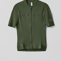 Maap Evade Pro Base Women's Jersey 2.0 Radtrikot Bronze Green