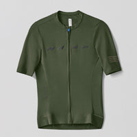 Maap Evade Pro Base Women's Jersey 2.0 Radtrikot Bronze Green