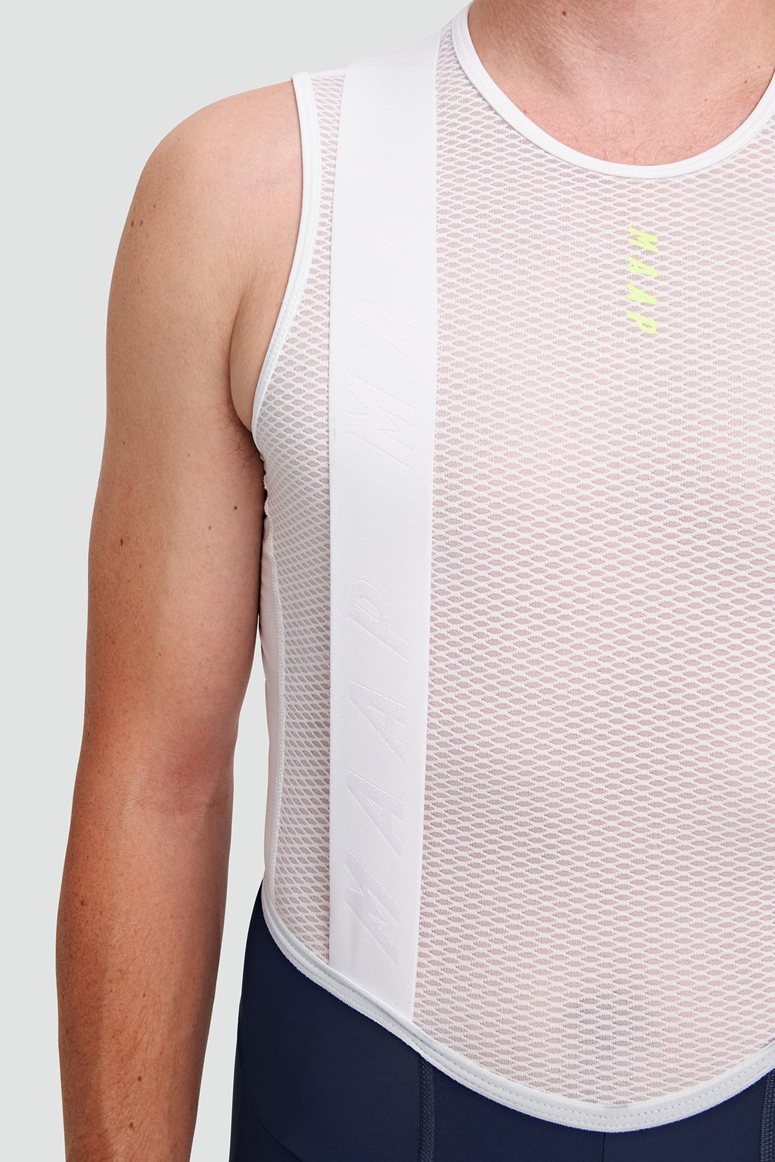 Salopette corta Maap Team Bib Evo da uomo Navy/Navy