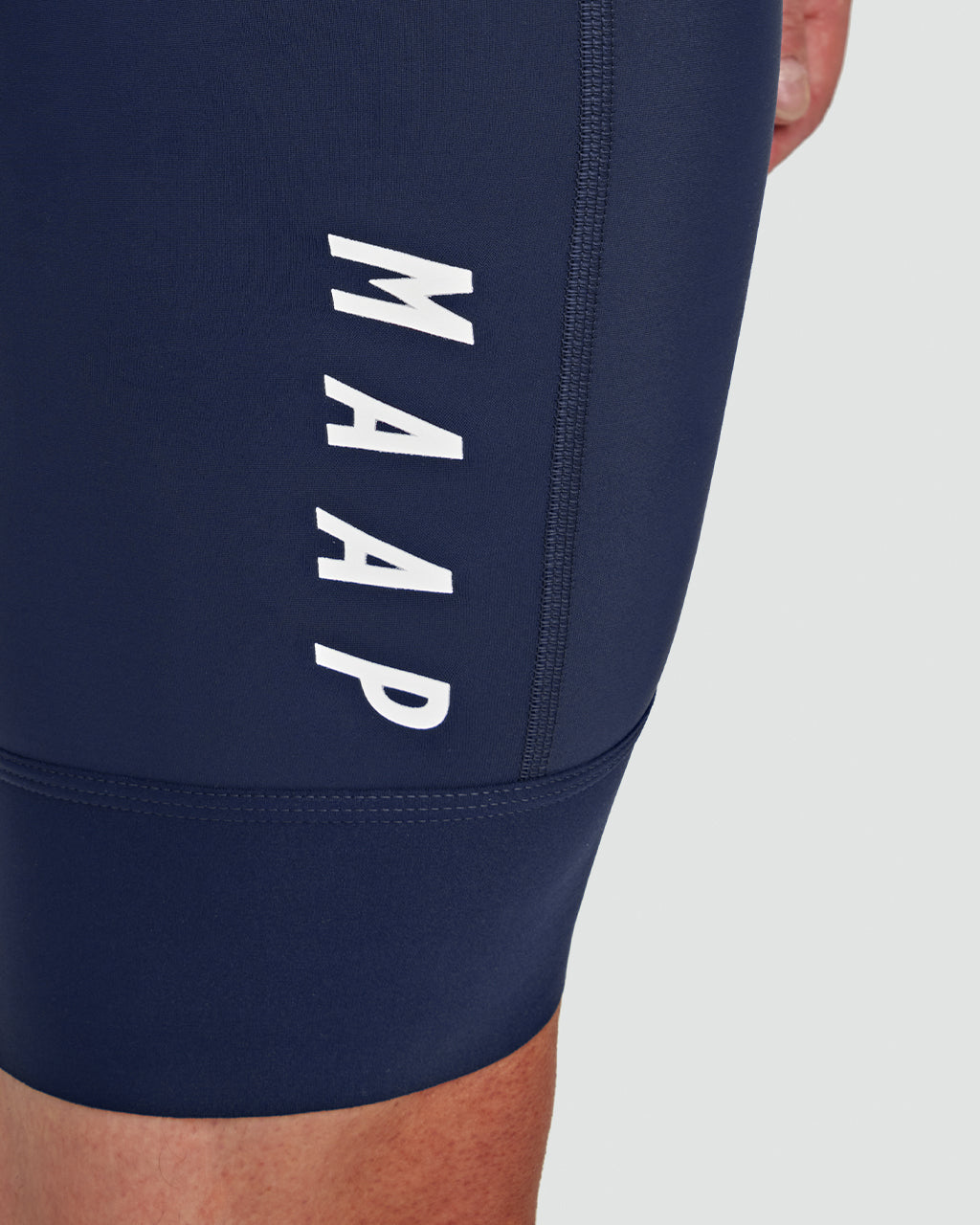 Salopette corta Maap Team Bib Evo da uomo Navy/Navy