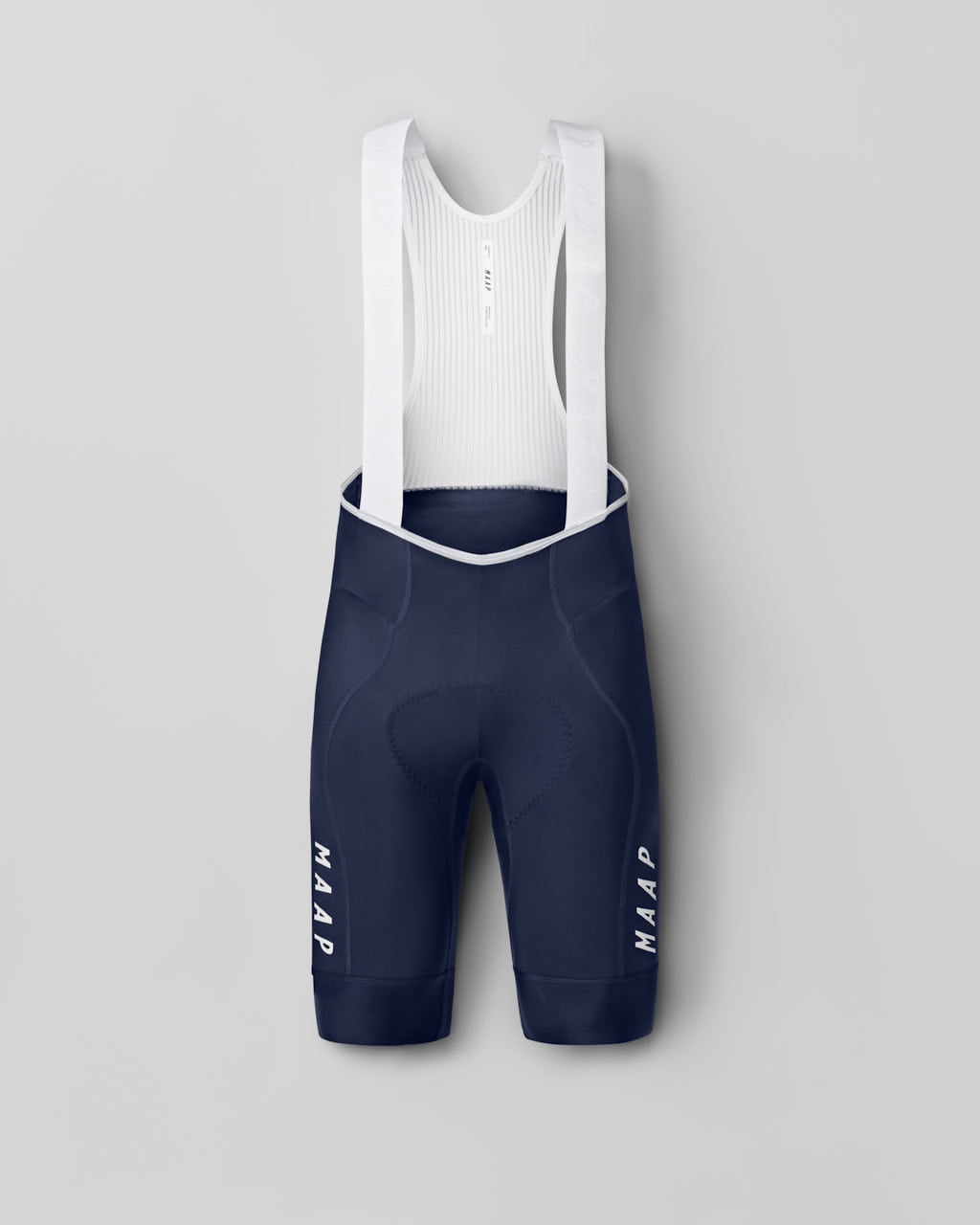 Salopette corta Maap Team Bib Evo da uomo Navy/Navy