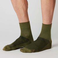 Fingercrossed Classics Socks Mid High Radsocken Olive