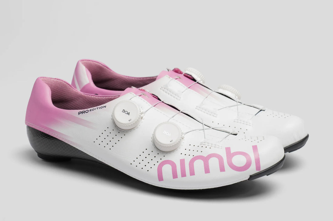 Chaussures Nimbl Exceed Road Chaussures Route Tout Blanc