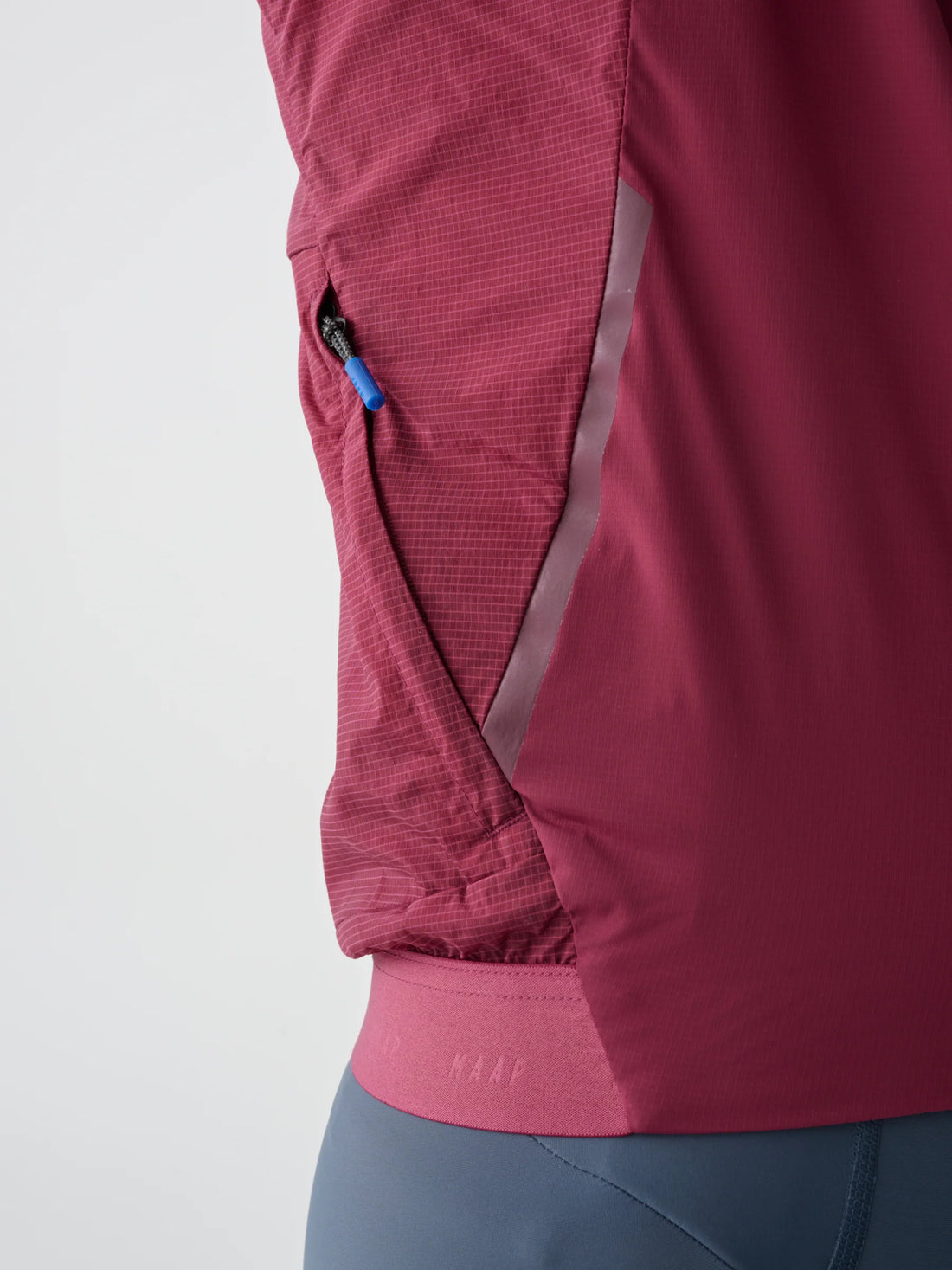 Maap Men's Flow Insulated Jacket Windjacke Dark Plum