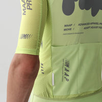 Maap Men's Aerate Pro Air Jersey 3.0 Radtrikot Shadow Lime
