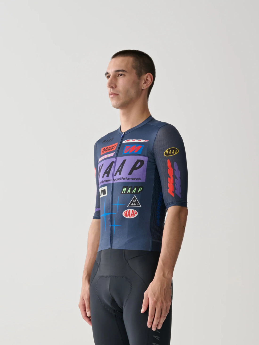 Maap Men's Drome Pro Air Jersey 3.0 Radtrikot Midnight