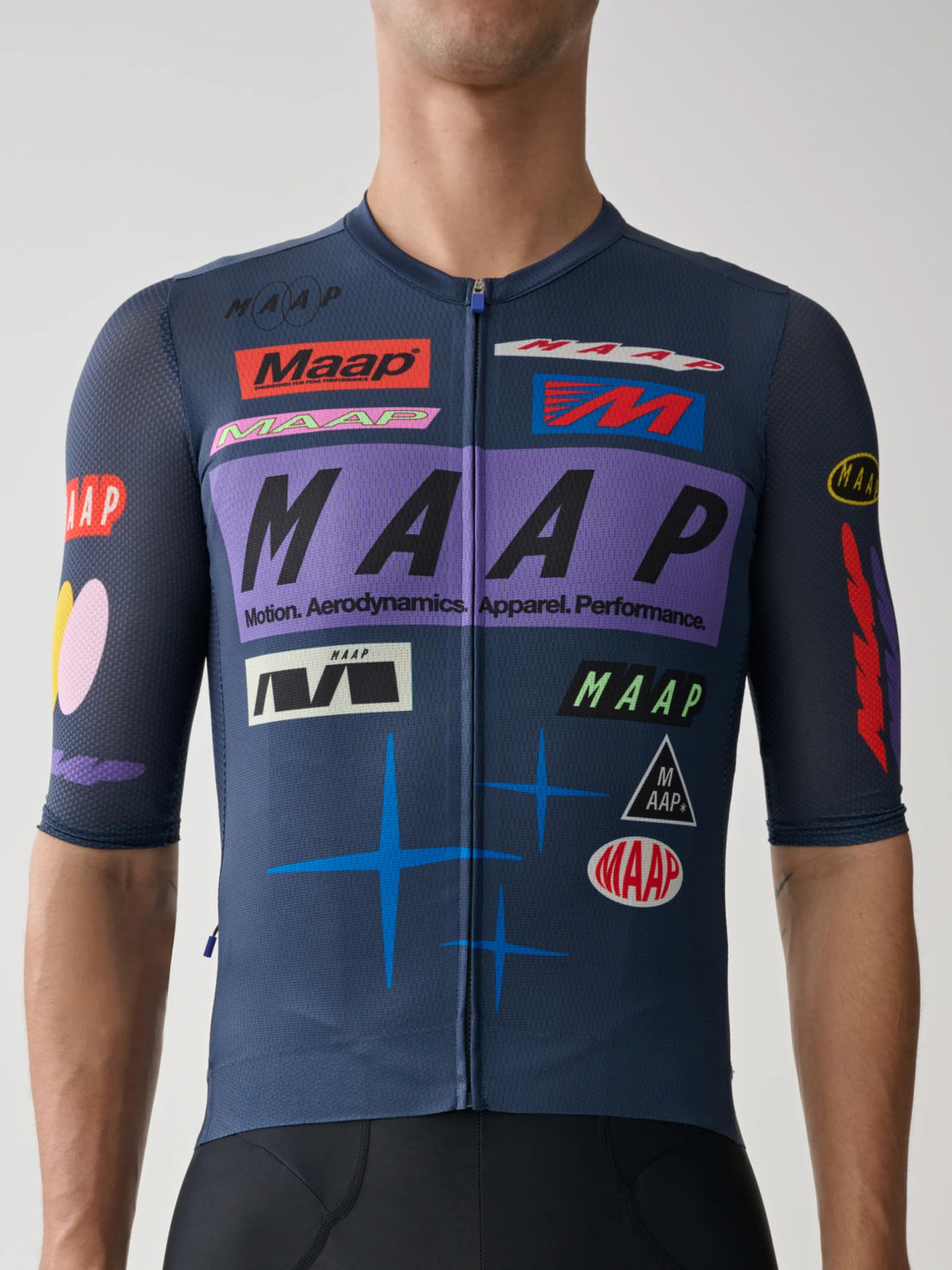 Maap Men's Drome Pro Air Jersey 3.0 Radtrikot Midnight