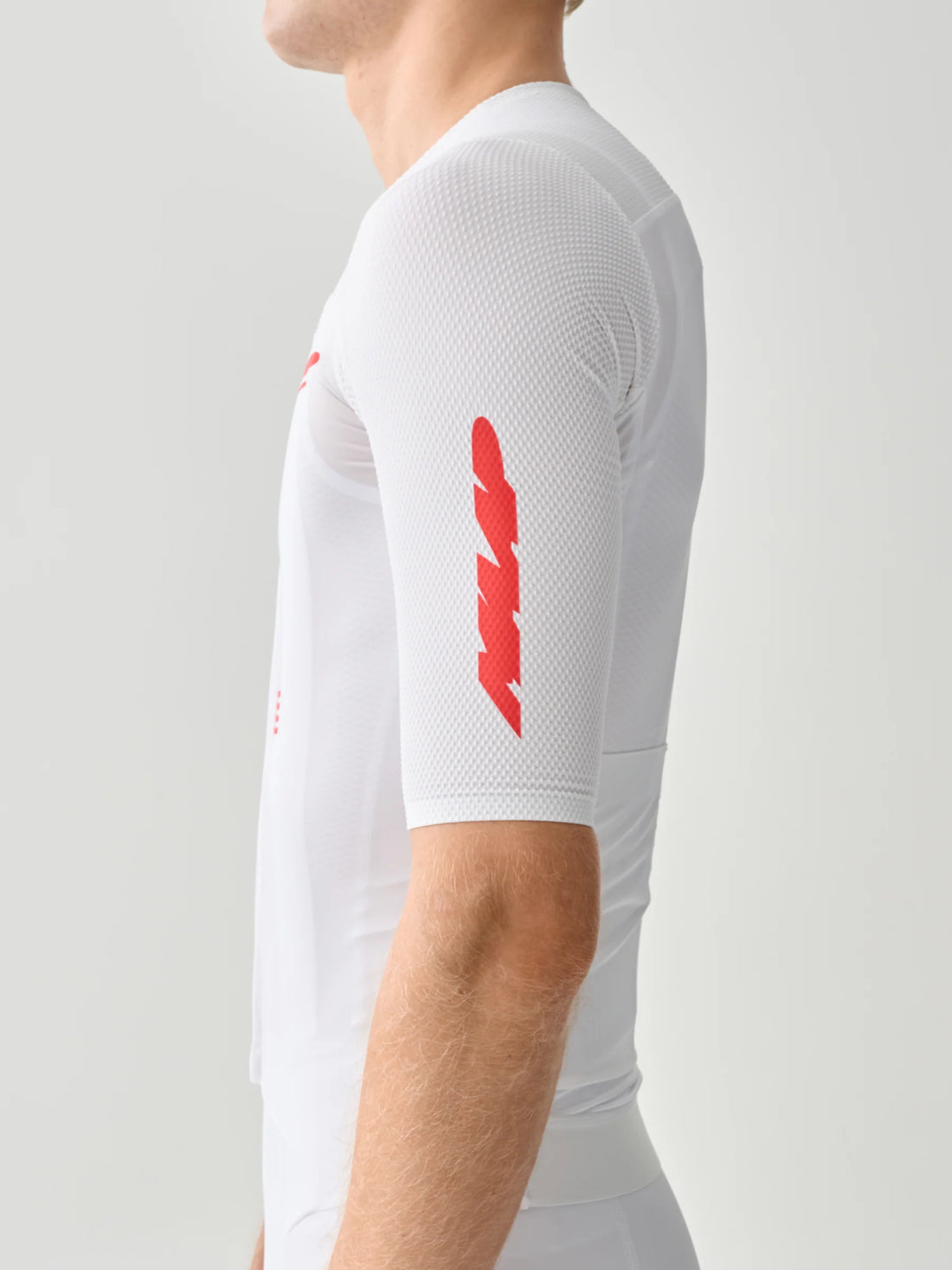 Maap Men's Eclipse Pro Race Jersey Radtrikot White/Infrared