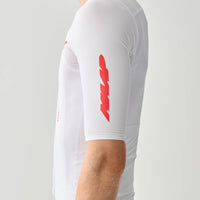 Maap Men's Eclipse Pro Race Jersey Radtrikot White/Infrared