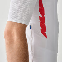 Maap Men's Eclipse Pro Race Jersey Radtrikot White/Infrared