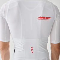 Maap Men's Eclipse Pro Race Jersey Radtrikot White/Infrared