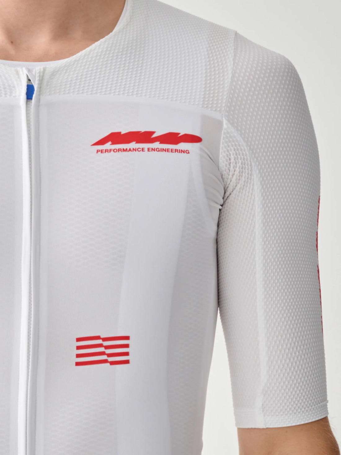 Maap Men's Eclipse Pro Race Jersey Radtrikot White/Infrared