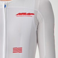 Maap Men's Eclipse Pro Race Jersey Radtrikot White/Infrared