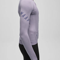 Maap Men's Apex Aeon LS Jersey Radtrikot langarm Lavender Grey