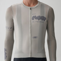 Maap Men's Aerate Pro Air LS Jersey 3.0 Radtrikot langarm Fog