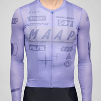 Maap Men's Drome Pro Air LS Jersey 3.0 Radtrikot langarm Lavender
