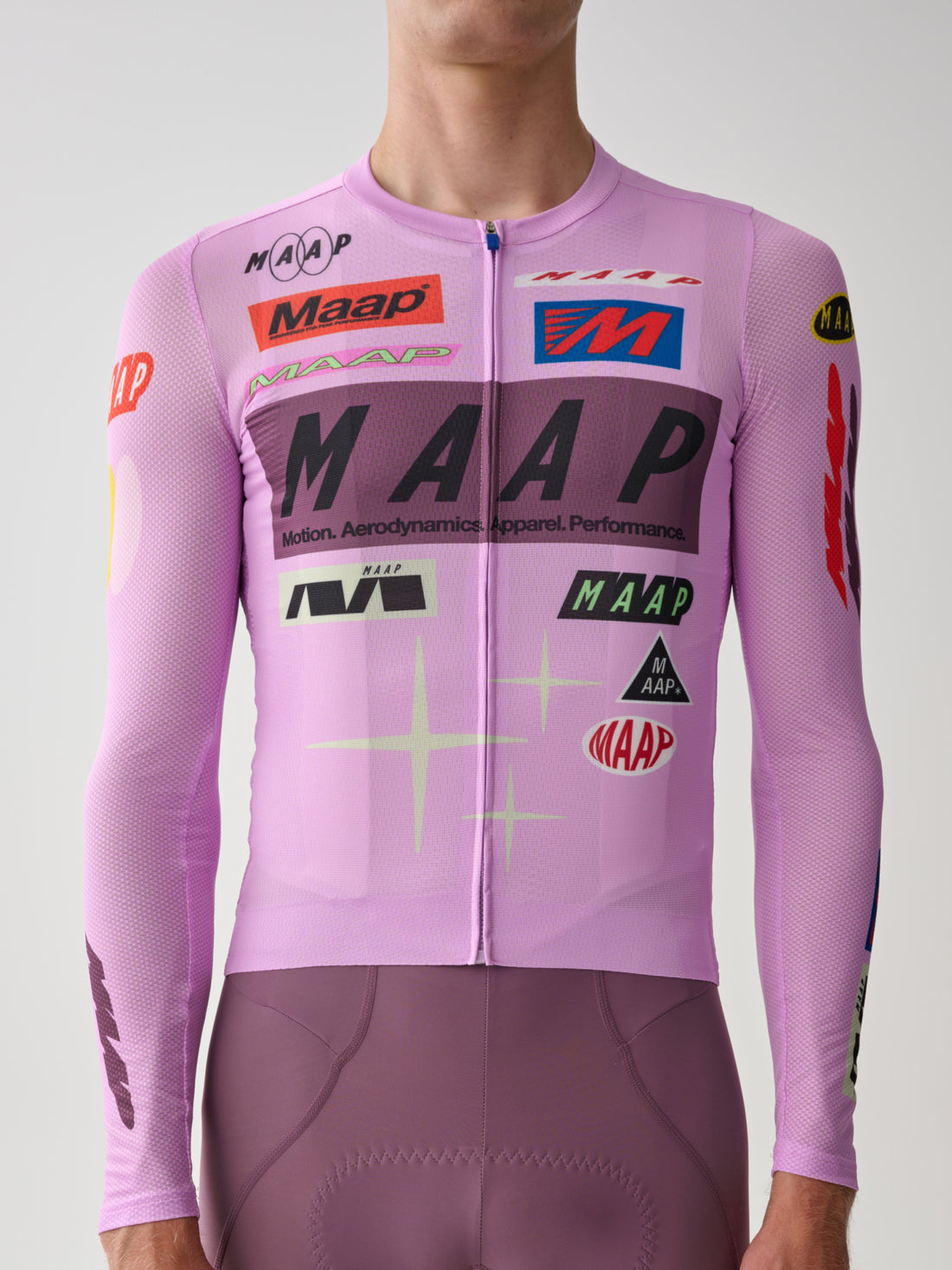 Maap Men's Drome Pro Air LS Jersey 3.0 Radtrikot langarm Lily