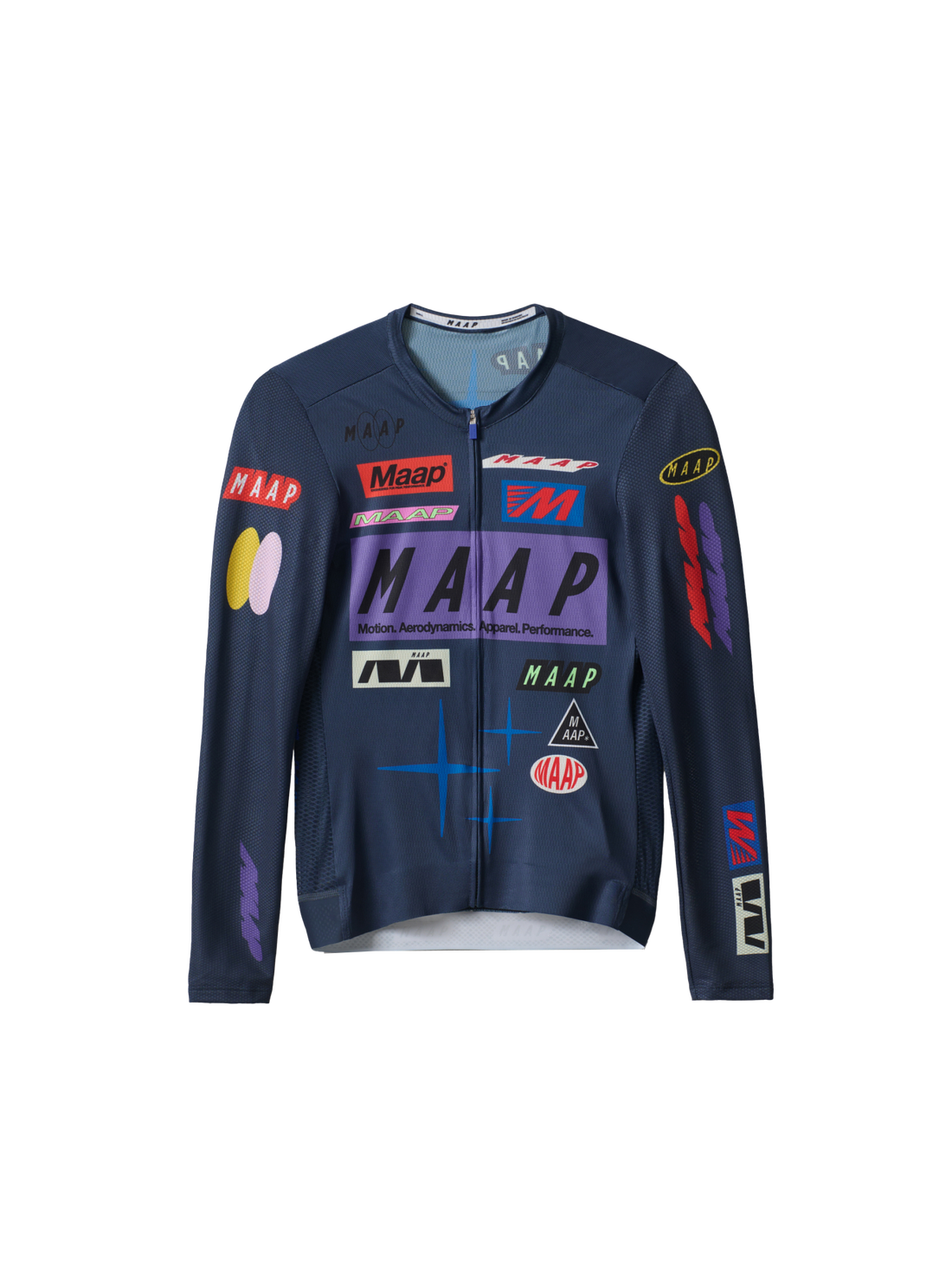 Maap Men's Drome Pro Air LS Jersey 3.0 Radtrikot langarm Midnight