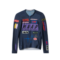 Maap Men's Drome Pro Air LS Jersey 3.0 Radtrikot langarm Midnight