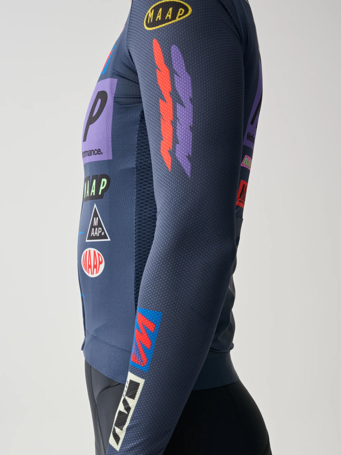 Maap Men's Drome Pro Air LS Jersey 3.0 Radtrikot langarm Midnight