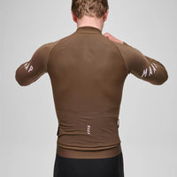 Maap Men's Apex Aeon Thermal LS Jersey Radtrikot langarm Espresso