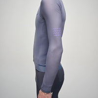 Maap Men's Emerge LS Jersey Radtrikot langarm Galaxy Blue