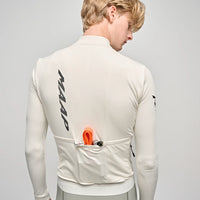 Maap Men's Emerge Thermal LS Jersey Radtrikot langarm Vapour