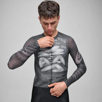 Maap Men's Spectrum Pro Air LS Jersey 3.0 Radtrikot Carbon Black