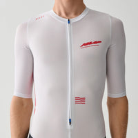 Maap Men's Eclipse Pro Race Suit Einteiler White/Infrared