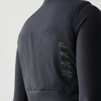 Maap Men's Team Flow Insulated Vest Gilet Jet Black