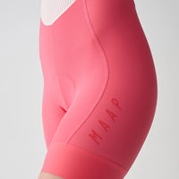 Maap Women’s Short Team Bib Evo Radhose Vivid Pink