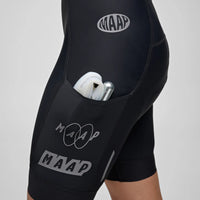 Maap Drome Team Bib Evo Cargo Women's Bib Short Radhose Black