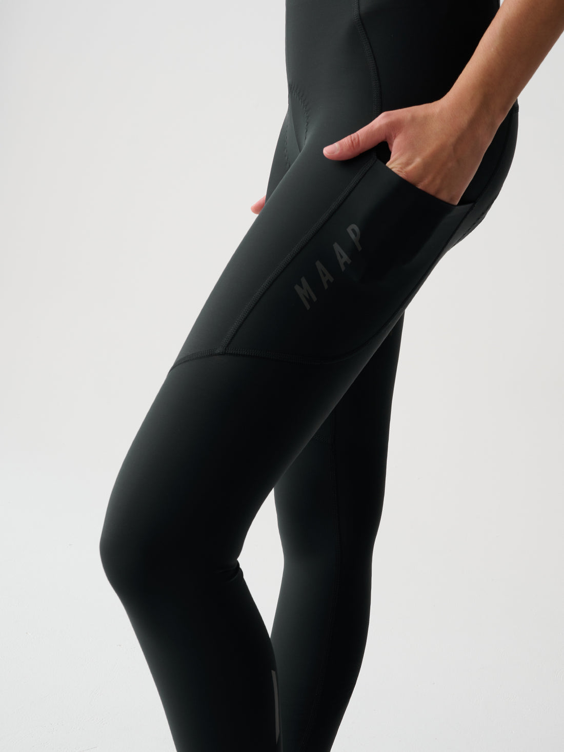 Maap Women's Team Evo Cargo Bib Tight Thermo-Radhose Black