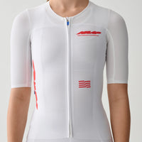 Maap Women's Eclipse Pro Race Jersey Radtrikot White/Infrared