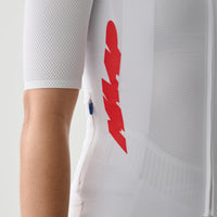 Maap Women's Eclipse Pro Race Jersey Radtrikot White/Infrared