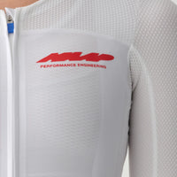 Maap Women's Eclipse Pro Race Jersey Radtrikot White/Infrared