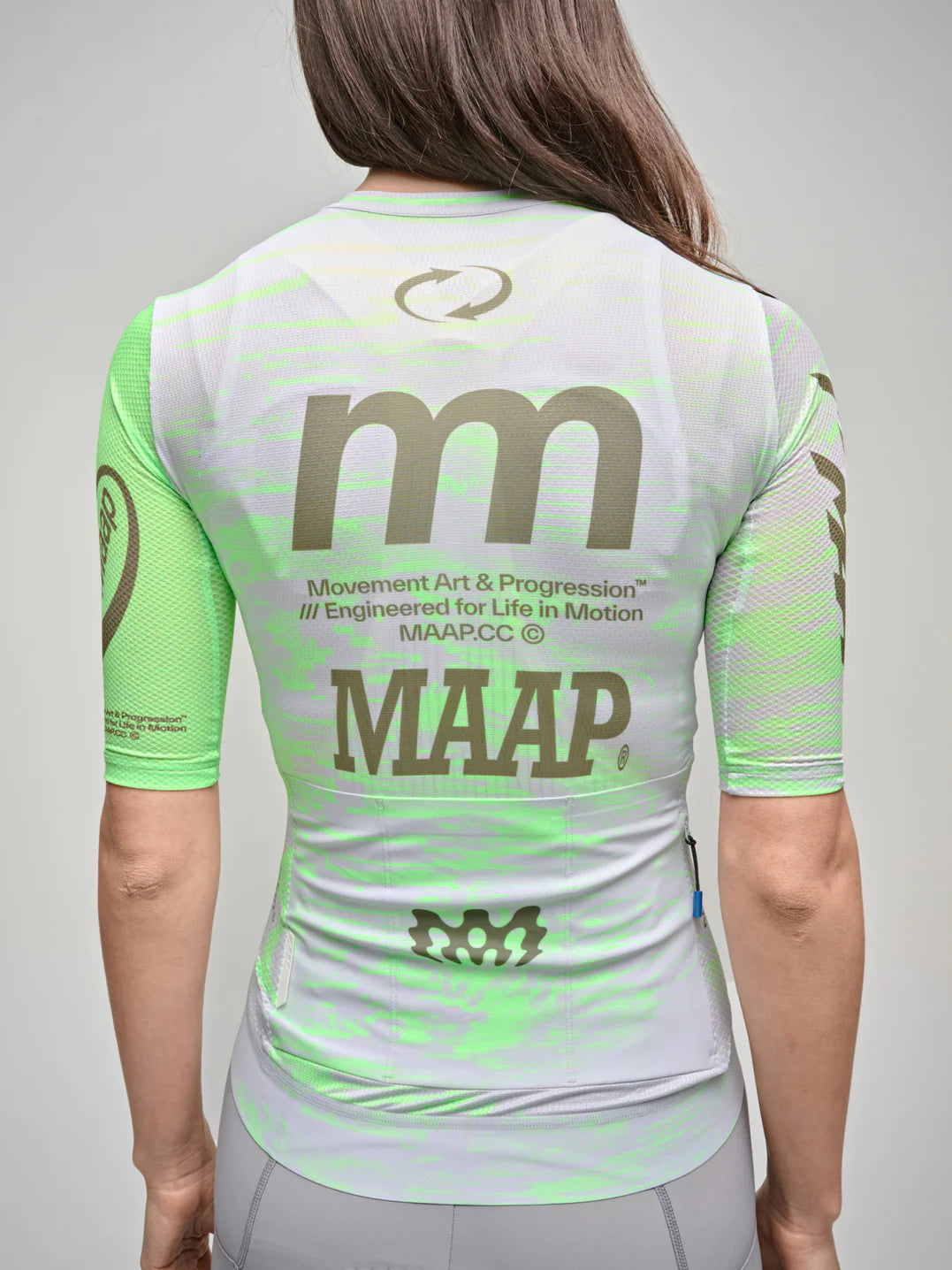 Maap Women's Chroma Pro Air Jersey 3.0 Radtrikot Lime Crush
