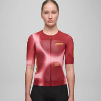 Maap Women's Void Pro Race Jersey Radtrikot Crimson Dusk